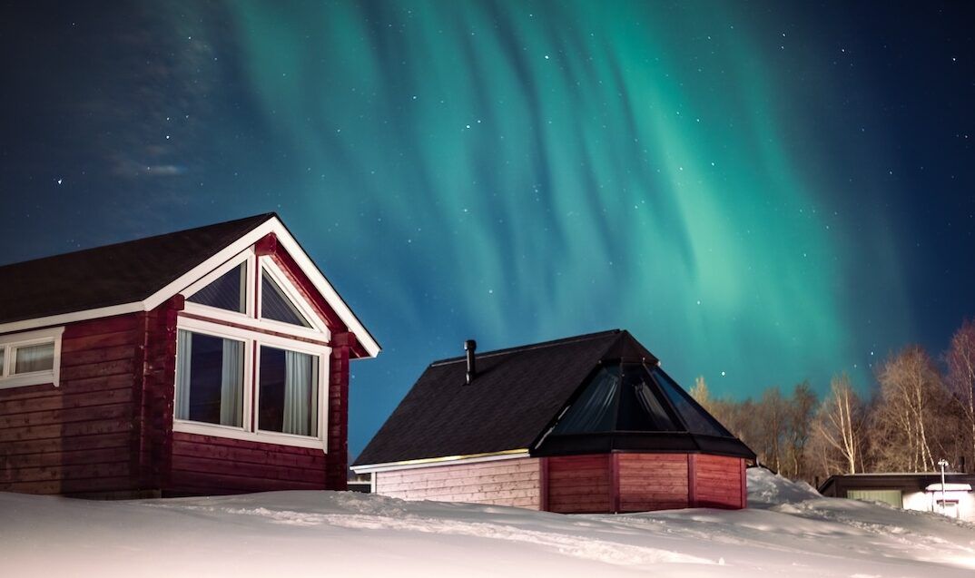 Holiday Village Winter Inari Lapland Finland. Pic by Miika Leivo. 