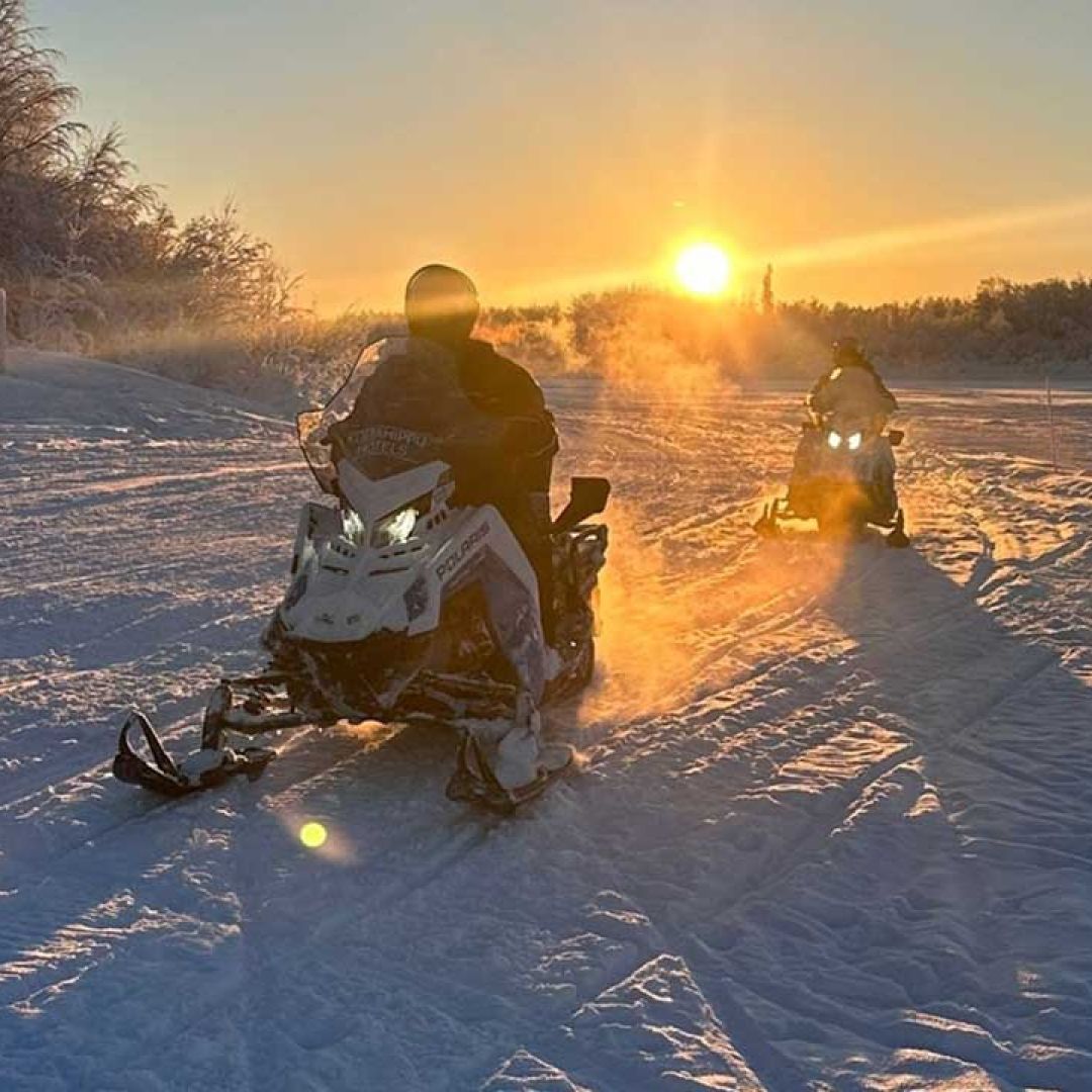 SNOWMOBILING ADVENTURE