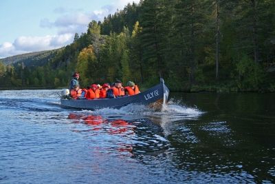 Lemmenjoki river trip