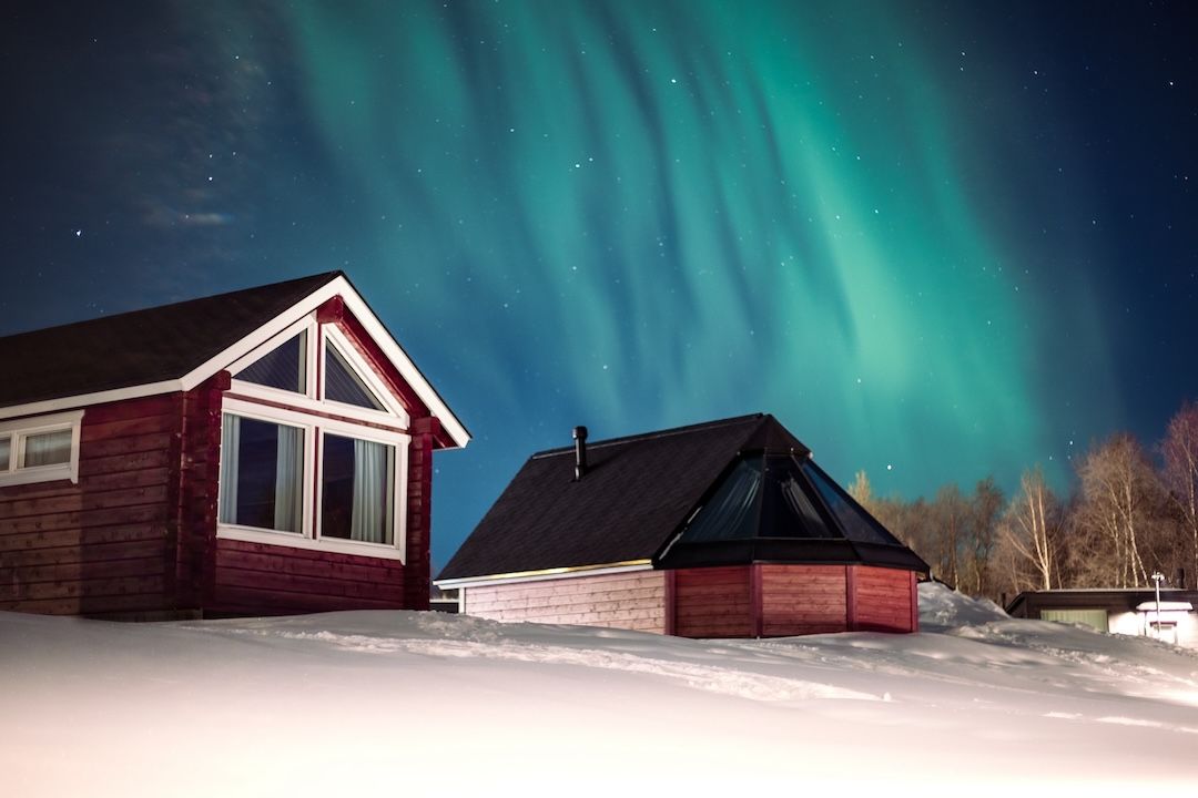 Holiday Village Winter Inari Lapland Finland. Pic by Miika Leivo. 