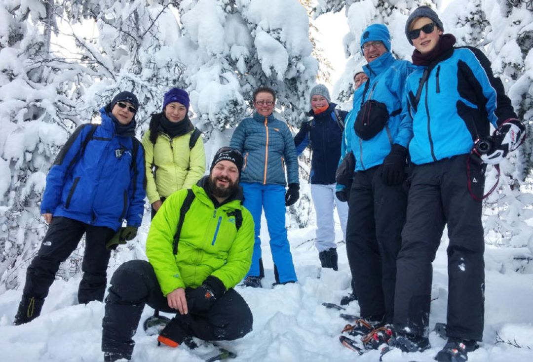 Lumi­kengillä luontoon