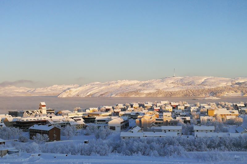Snowhotel Kirkenes bedroom